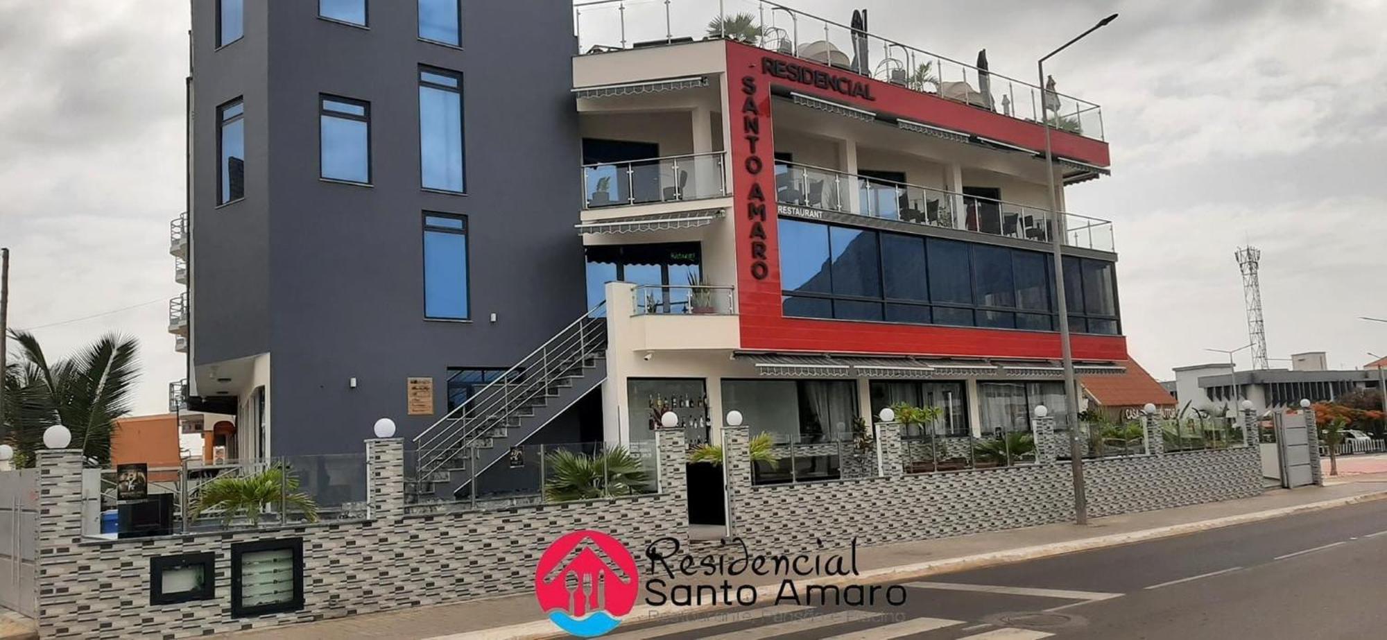 Residencial Santo Amaro Hotel Tarrafal  Bagian luar foto
